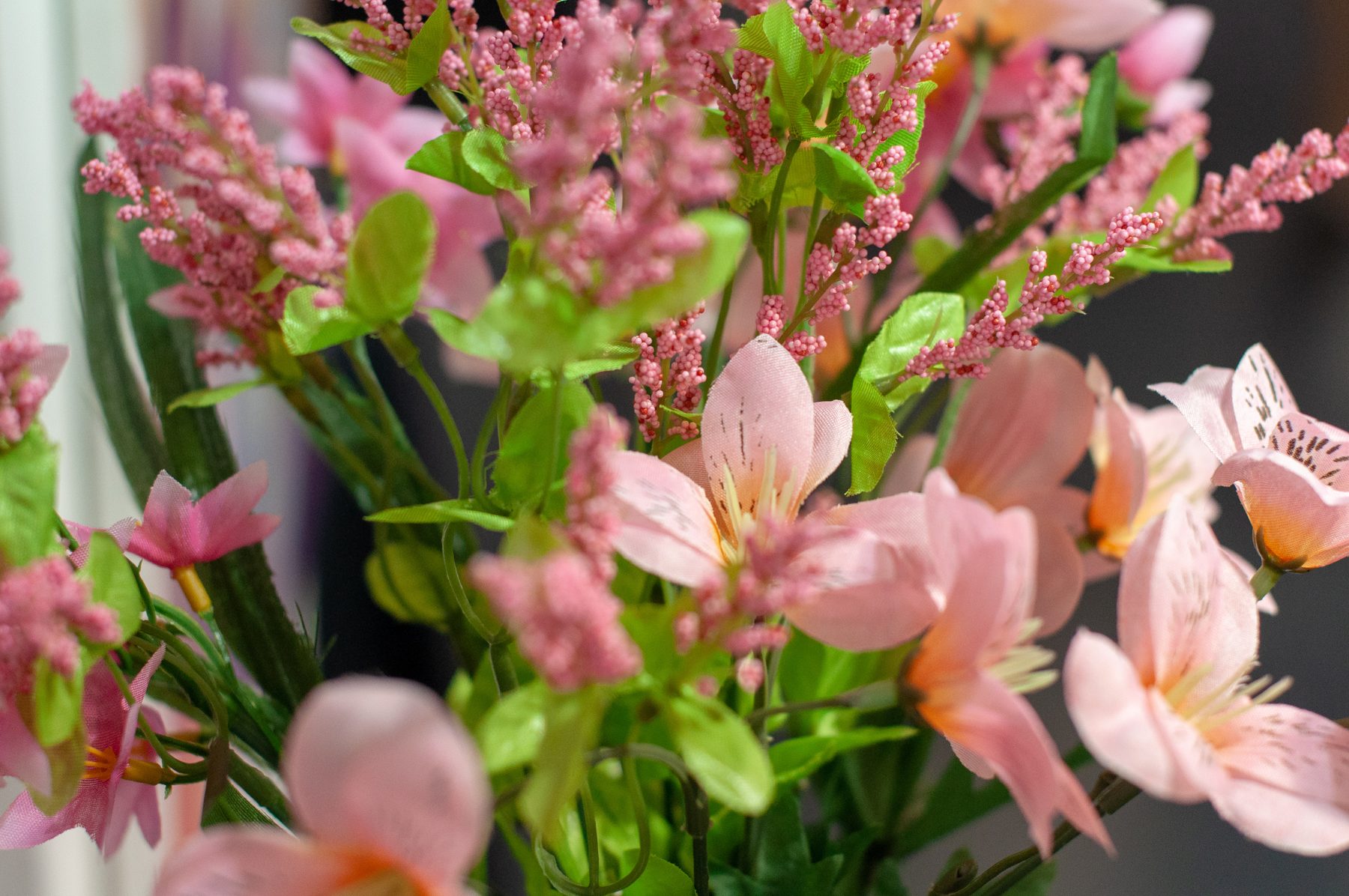 Soft blooms set out for the gathering